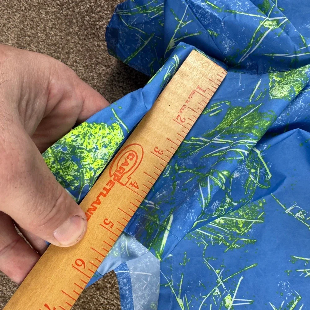 The North Face Limitless Running‎ Shorts Mens XXL Blue Green Print NWT